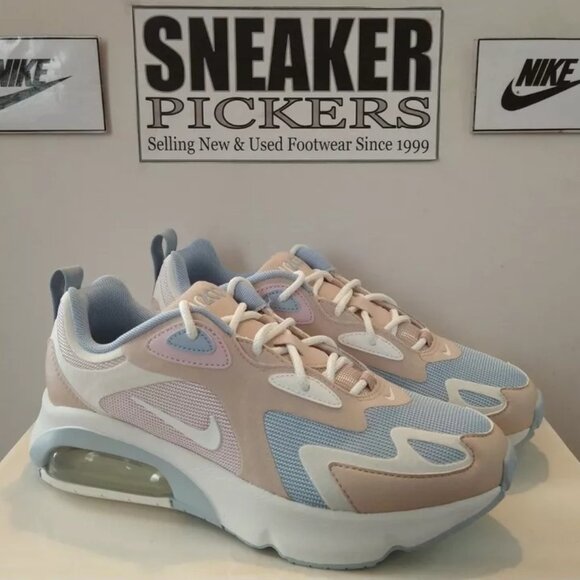 Nike Women's Air Max 200 Running - CI3867 600 - Barely Rose / Stone - Size: 6.5 - Picture 3 of 8